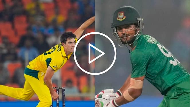 [Watch] Liton Das, Tanzid Hasan Give Early Scare To Mighty Australia